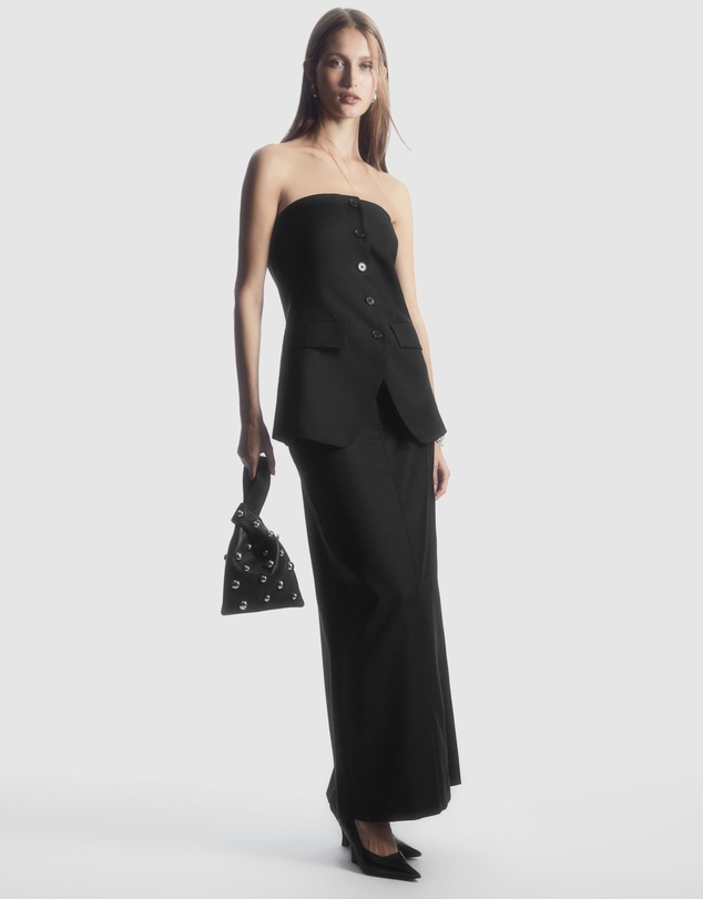 COS - Wool Column Maxi Skirt