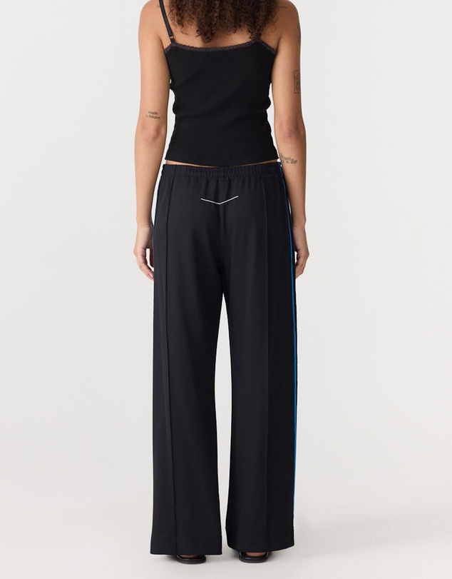 Bassike - Double Stripe Wide Leg Pants