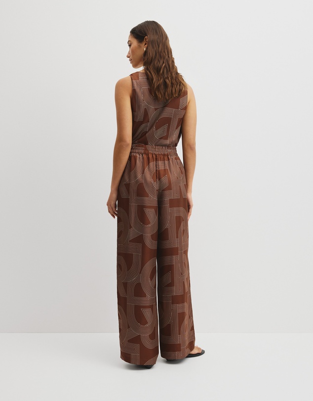 Country Road - Logo Washable Silk Pant