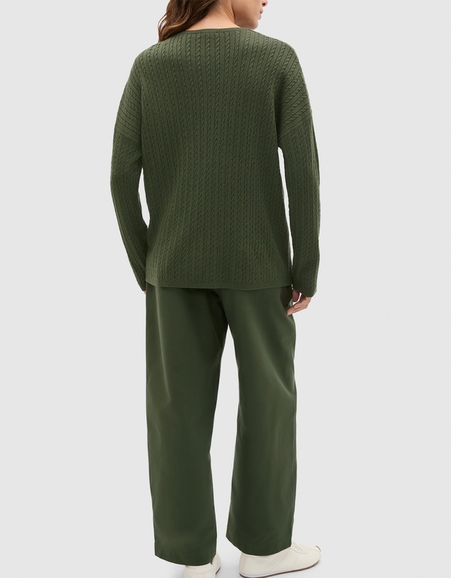 Seed Heritage - Australian Merino Mini Cable Knit