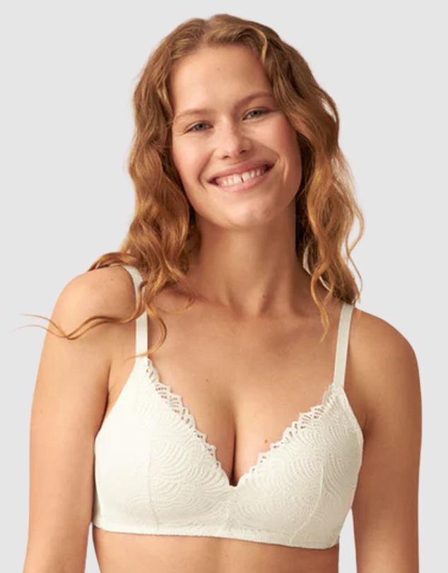 Naturana - The Friday Wirefree Recycled Lace Bra