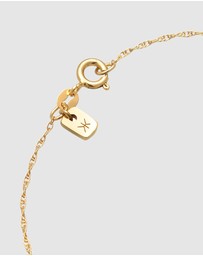 Kuzzoi - ICONIC EXCLUSIVE - Bracelet Men Basic Twisted Link Chain 925 Sterling Silver Gold Plated