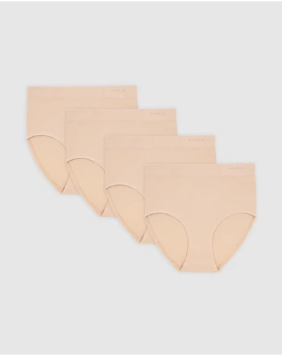 Ambra - 4 Pack Pure Basics Full Brief