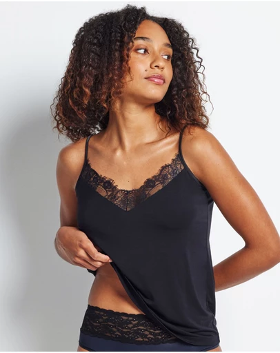 Kayser - V Neck Lace Trim Cami