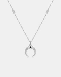 Ania Haie - Ania Haie Silver Reversible Horn Necklace