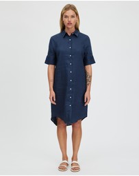White By FTL - Hettie Shirt Dress