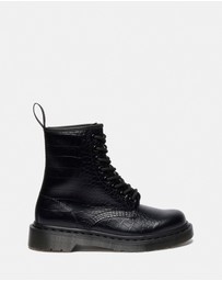 Dr Martens - 1460 Croco 8 Eye Boots - Unisex