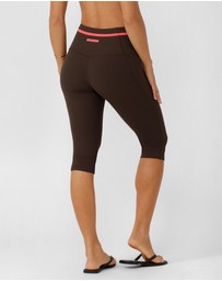 Lorna Jane - Circuit Luxe Rib 3/4 Capri Leggings
