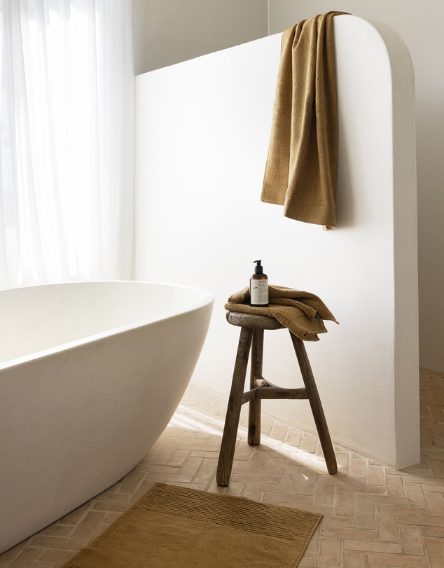 Bambury - Elvire Bath Sheet 80x160cm Tobacco