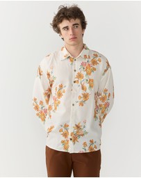 Justin Cassin - Aura Floral Open Sleeve Shirt