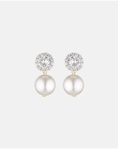 Stephanie Browne - Caulfield Pearl Earrings