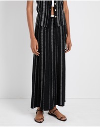 Proenza Schouler White Label - Morena Skirt In Textured Knit