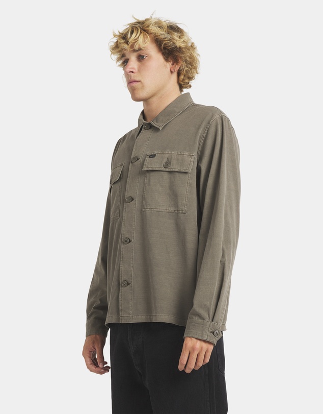 RVCA - Mens Coas Over Long Sleeve Shirt