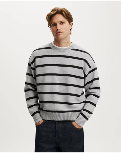 Cotton On - Box Fit Crew Knit