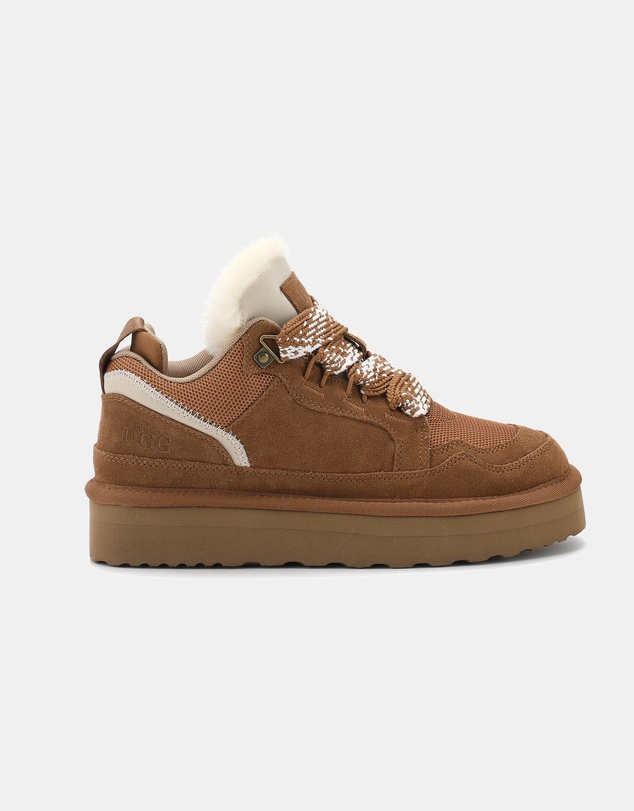 AusWooli Ugg Boots - Hamilton Sheepskin Wool Urban Chic Lace Sneakers