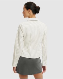 Cotton On - Peyton Gathered LS Shirt