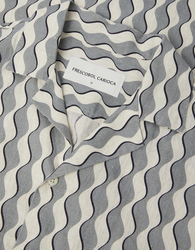 Frescobol Carioca - Roberto Linen SS Shirt