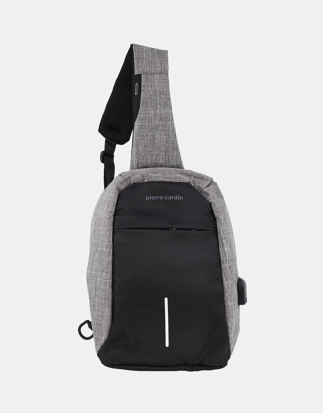 Pierre Cardin - Pierre Cardin Men's Nylon Sling Bag