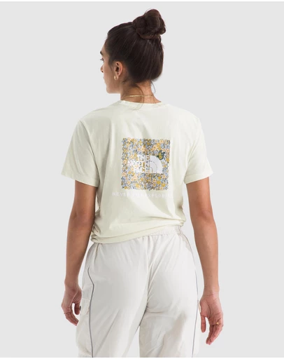The North Face - Short Sleeve Floral Box Nuptse Tee