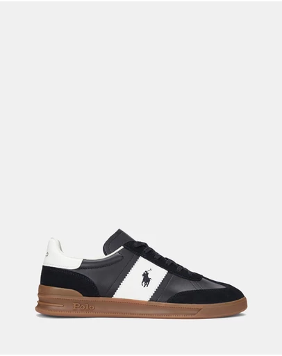 Polo Ralph Lauren - Heritage Aera Leather-Suede Sneakers - ICONIC EXCLUSIVE - Men's