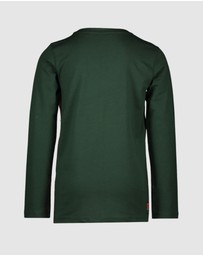 TYGO&vito - Long Sleeve Contrast Tape Tee - Kids-Teens