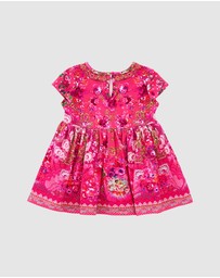 Camilla - Gathered Tee Dress - Babies