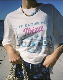 THE TALES - I'd Rather Be In Ibiza Street Tee