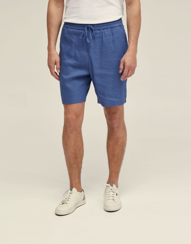 Oxford - Rufus Linen Pull On Shorts