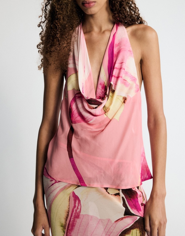 Lover - Cindy Draped Halter Top