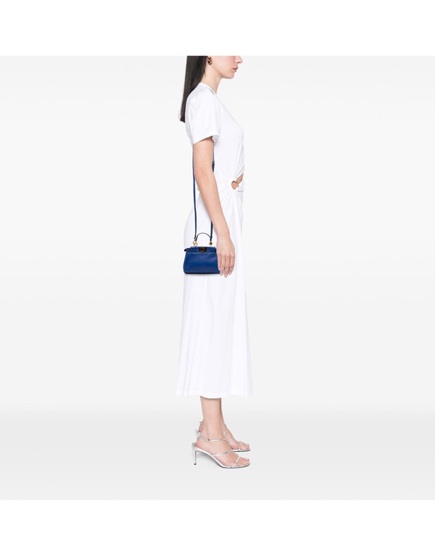 Pre-Loved by Azura Reborn - Pre-Loved Micro Shiny Nappa Peekaboo Iconic Satchel