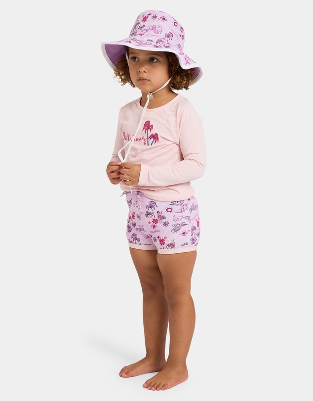 Billabong - Toddlers Hula Haze Long Sleeve Rashguard