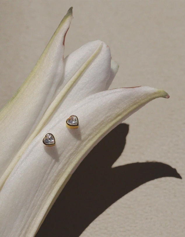 SAINT VALENTINE - True Love Butterfly Studs - Silver
