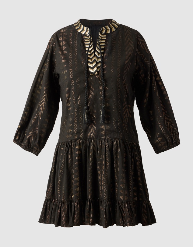 Miraclesuit Swimwear  - Beach Etc Mini Length Jacquard Cotton Beach Dress