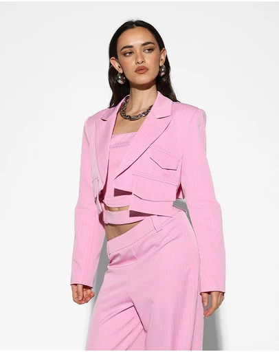 BY.DYLN - Hendrix Cropped Blazer