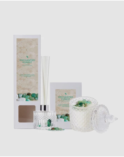 Silk Oil of Morocco - Crystal Aroma Gift Set - Enchanted Forest