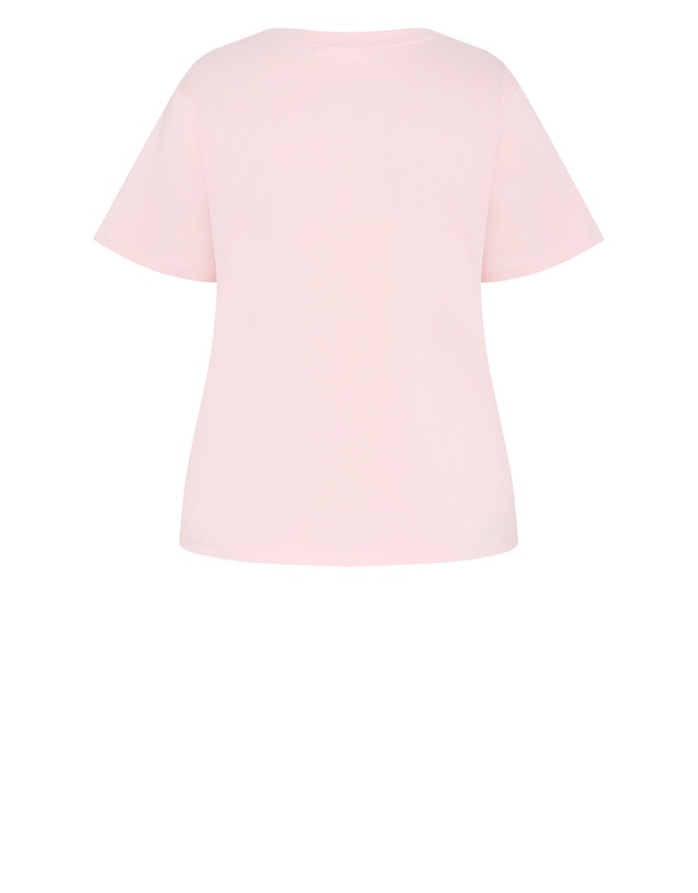 City Chic - Relaxed Crew Neck Tee