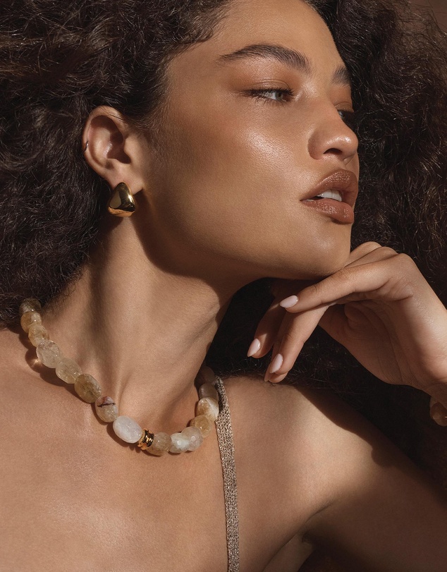 Amber Sceats - Figara Earrings in Gold