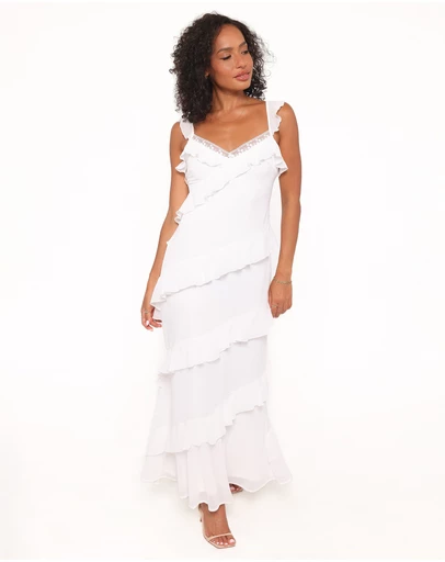Petal & Pup - Virginia Maxi Dress - White