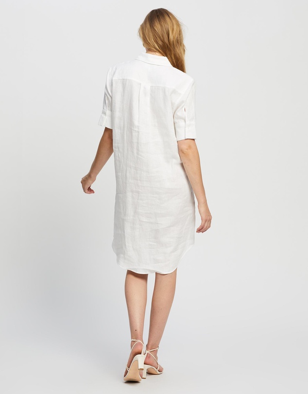 White By FTL - Hettie Shirt Dress