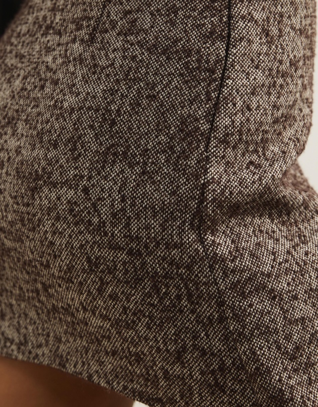 Atmos&Here - Beth Tweed Tailored Mini Skirt