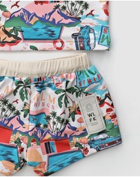 WITH LOVE FOR KIDS - Swim Long Sleeve Rashie Set - Babies - Kids