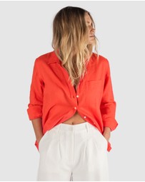 CAMIXA - IRIS Linen Shirt