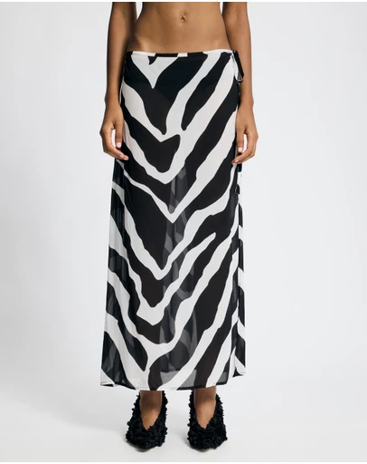 Lover - Thalia Sheer Maxi Skirt
