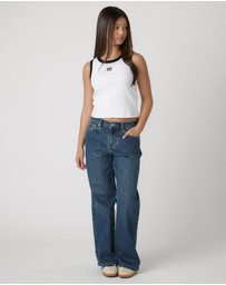 Decjuba Kids - Harper Monogram Tank Top - Teens