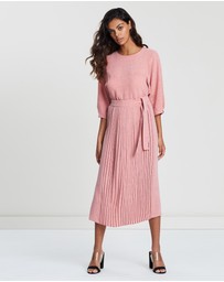 SABA - Lillie Pleated Midi Skirt