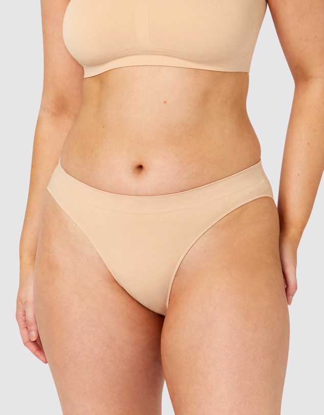 Ambra - 4 Pack Bare Essentials Recycled Nylon Bikini Brief