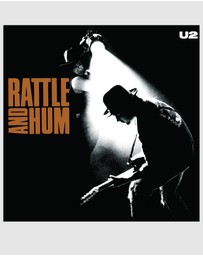 Universal Music - U2 Rattle And Hum - Vinyl Album & Crosley Record Storage Display Stand