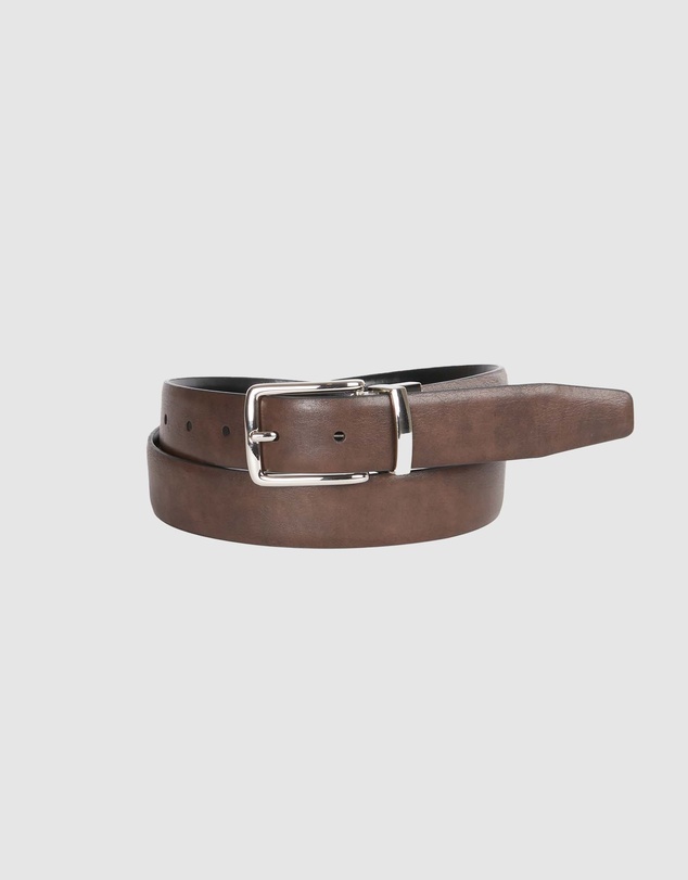 Geoffrey Beene - Pin Buckle Reversible Belt