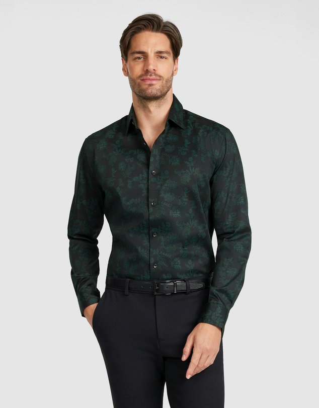 Tarocash - Quartz Stretch Floral Shirt