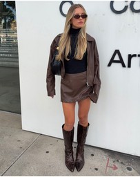 Ownley - Giselle Lace Up Jacket